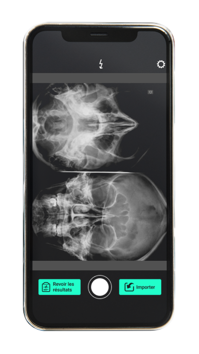 Aperçu de l'application sur la navigation